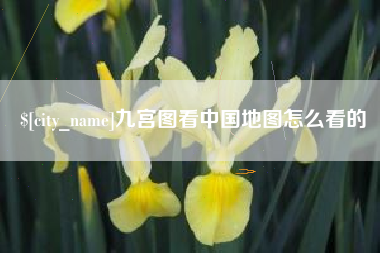阿拉尔九宫图看中国地图怎么看的