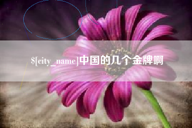 阿拉尔中国的几个金牌啊