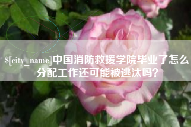 阿拉尔中国消防救援学院毕业了怎么分配工作还可能被逃汰吗？