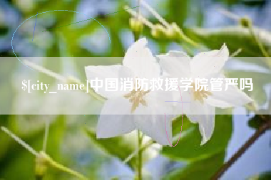 阿拉尔中国消防救援学院管严吗
