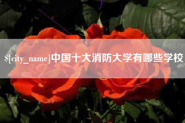 阿拉尔中国十大消防大学有哪些学校