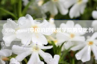 阿拉尔中国消防救援学院男女比例