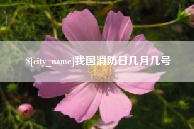 阿拉尔我国消防日几月几号