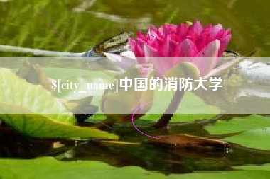 阿拉尔中国的消防大学