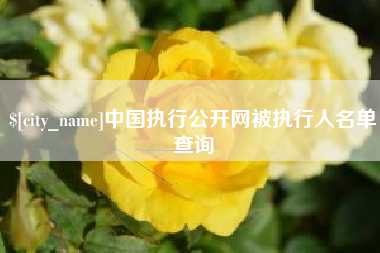 阿拉尔中国执行公开网被执行人名单查询