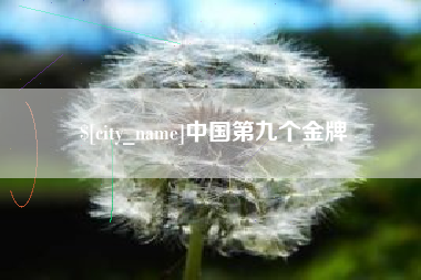 阿拉尔中国第九个金牌
