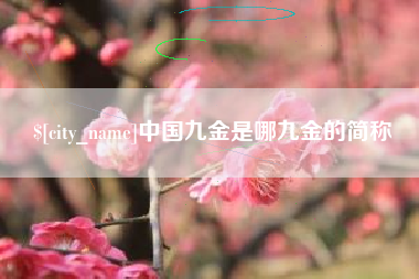 阿拉尔中国九金是哪九金的简称