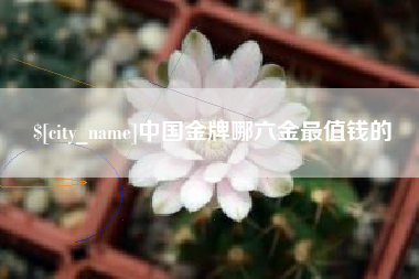 阿拉尔中国金牌哪六金最值钱的