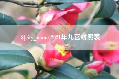 阿拉尔2021年九宫对照表
