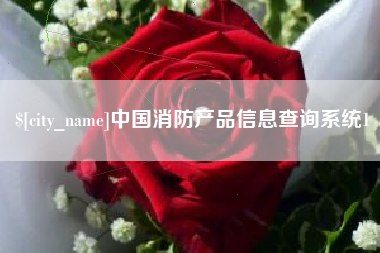 阿拉尔中国消防产品信息查询系统1