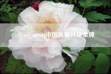 阿拉尔中国队第八块金牌